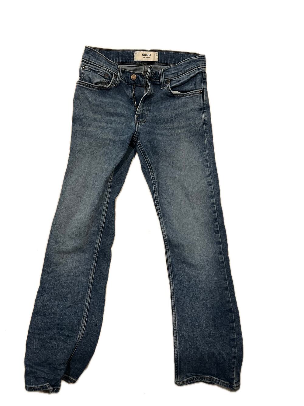 Hollister Slim Straight Blue Jeans Mens 28x30